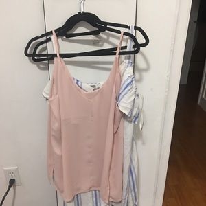 Pink tank top